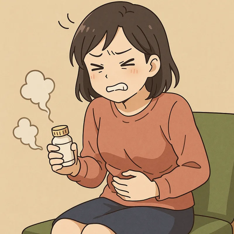 가스와 복통이 심할 때 변비약을 먹어도 될까